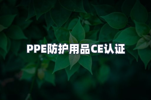 口罩防护类系列CE认证